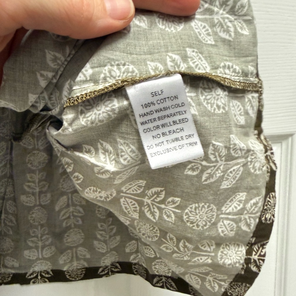 Pinch Green Pattern Dress - Picture 8 of 12